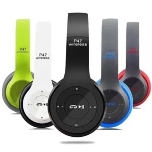 Casque Sans Fil P47 Bluetooth - Noir au meilleur prix en Tunisie