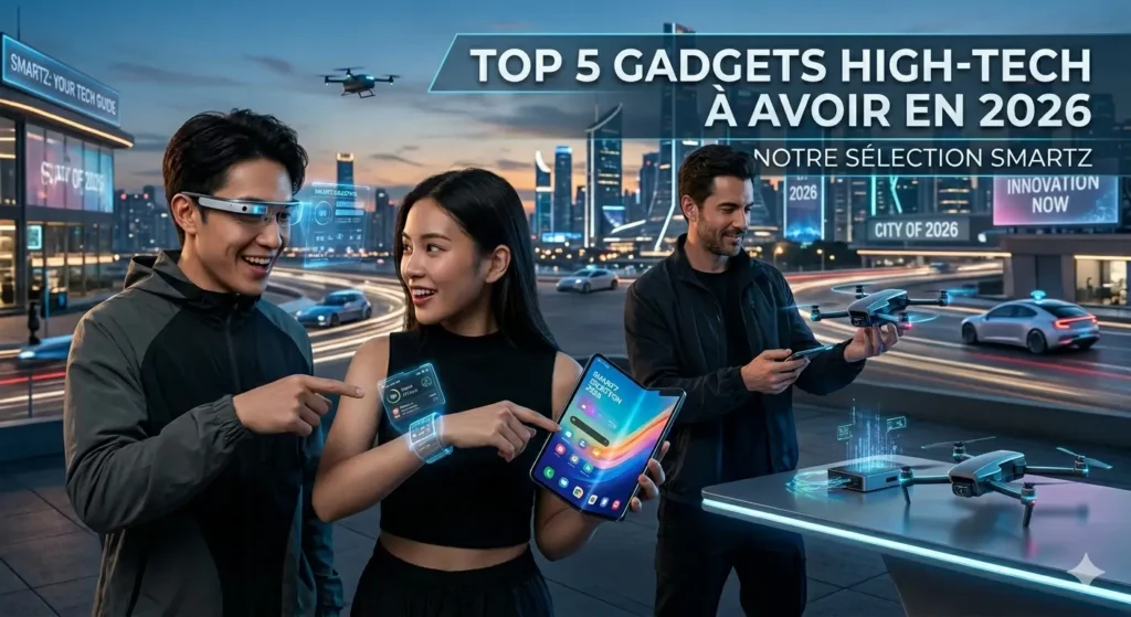 Top 5 Gadgets High-Tech à Avoir en 2026 : Notre Sélection SmartZ