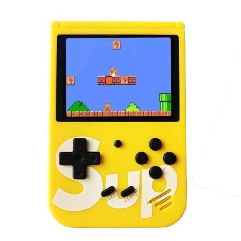 Super Game Box 400 En 1 Blanc – Mini Console Portable